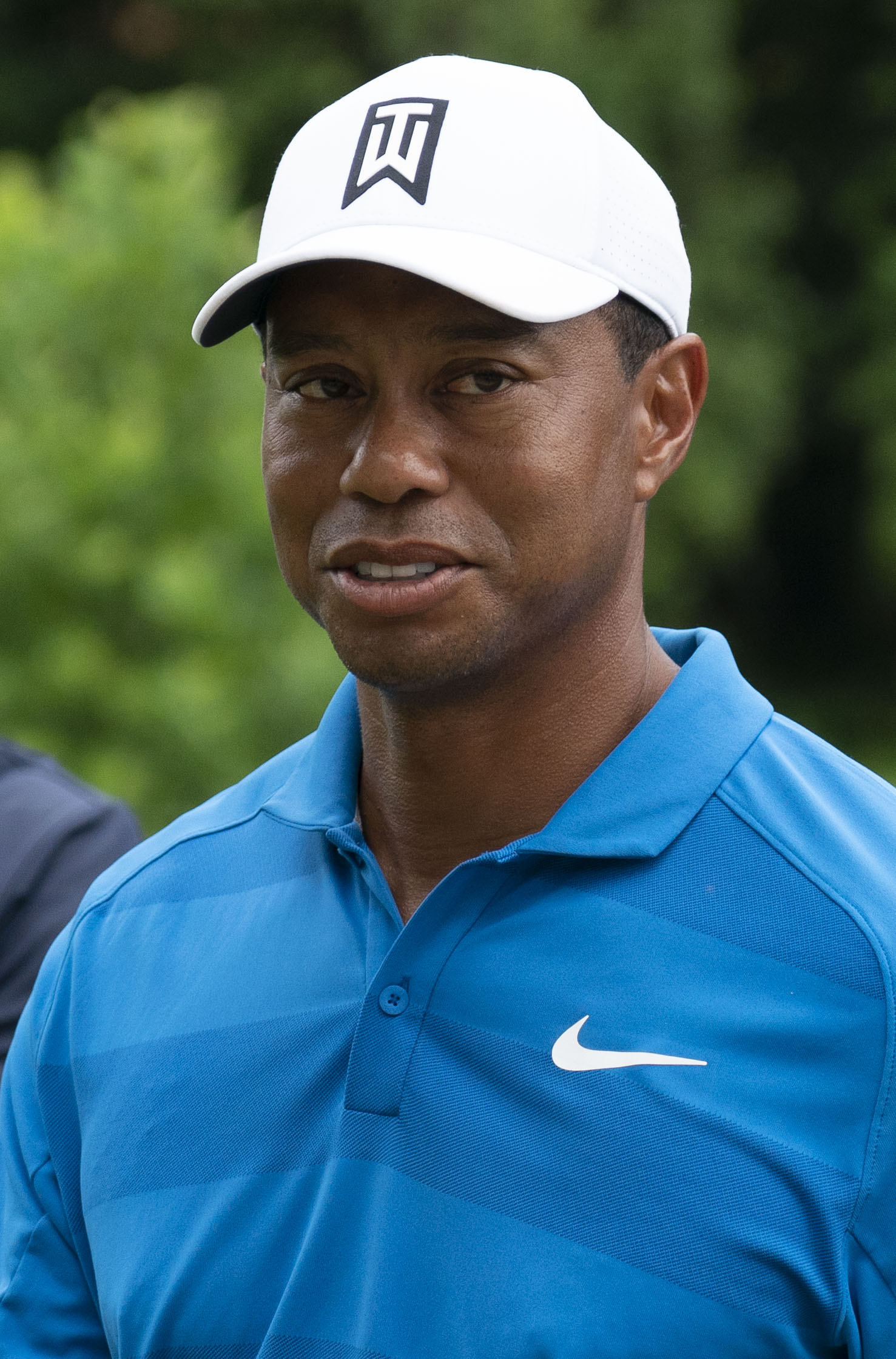 Tiger Woods 2018 Quicken Loans National，Nike 時期紅色 polo