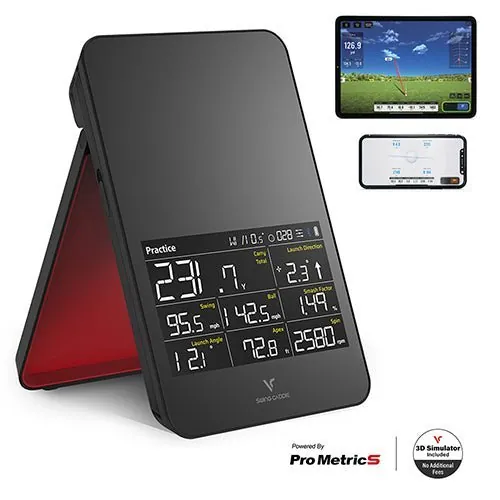 Swing Caddie SC4 PRO|圖片來源:Voice Caddie 官網 Swing Caddie SC4 PRO 揮桿分析儀產品照
