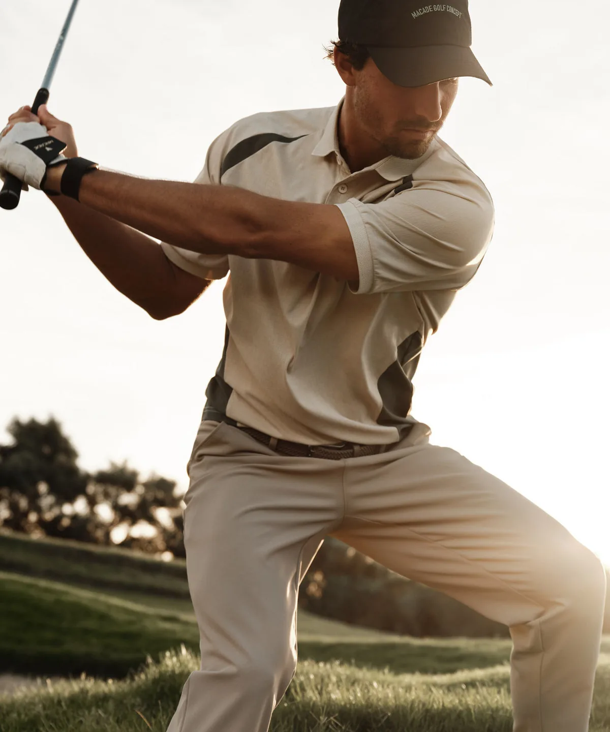 Macade Golf Nash Tech TX Shirt 北歐撞色機能高爾夫衫
