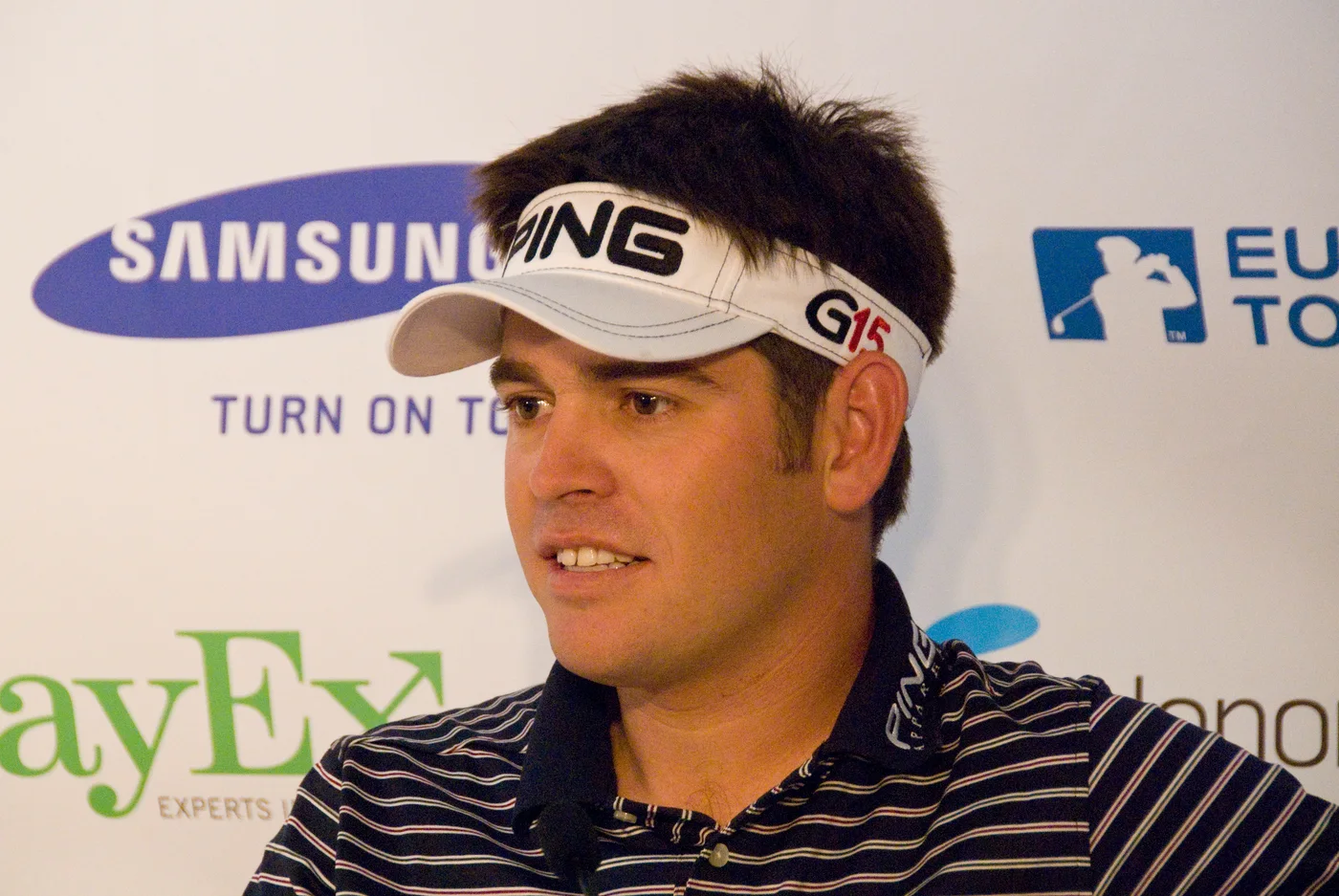 Louis Oosthuizen 在 2010 年 Nordea Scandinavian Masters 受訪