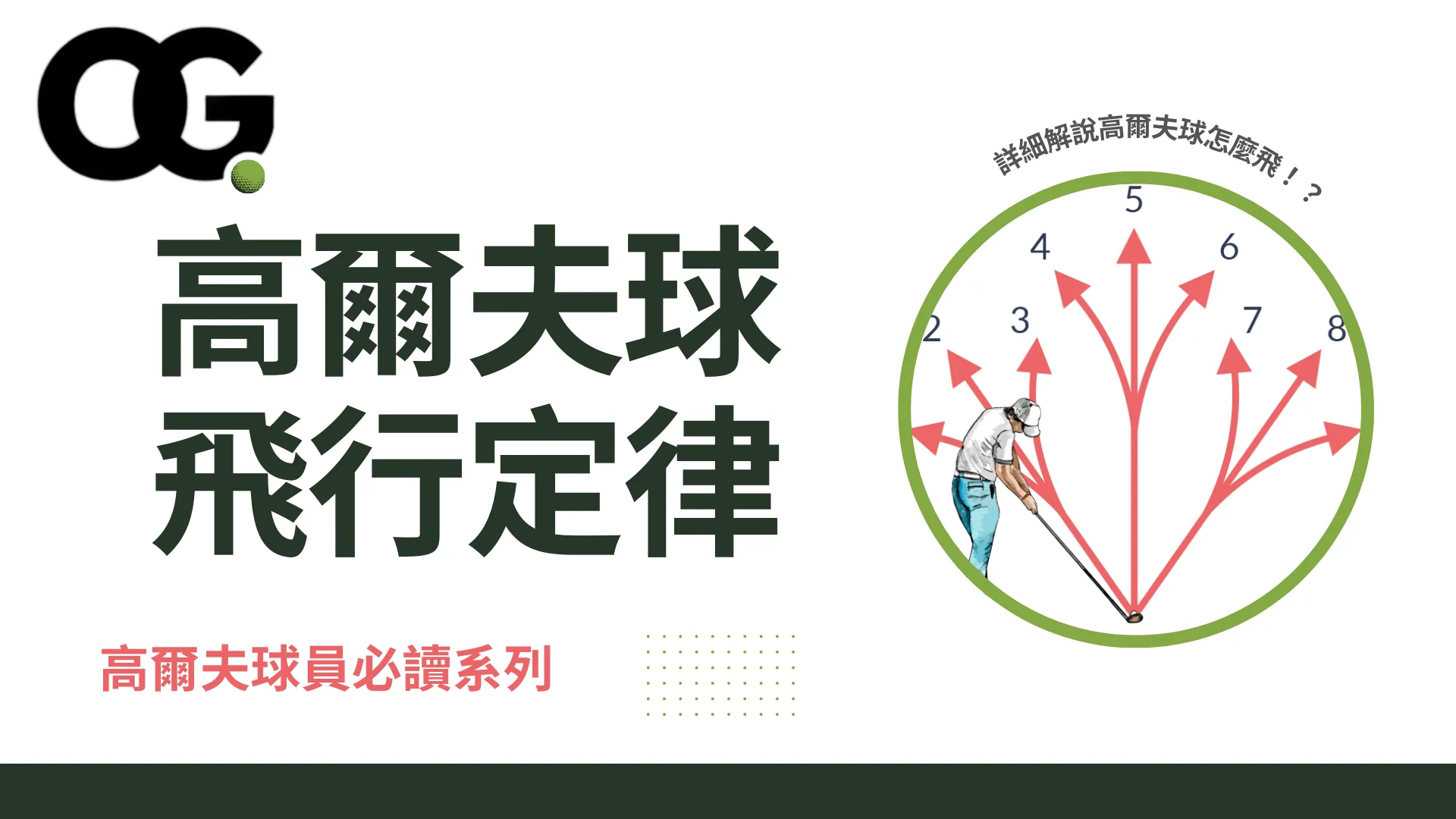 高爾夫球飛行方向